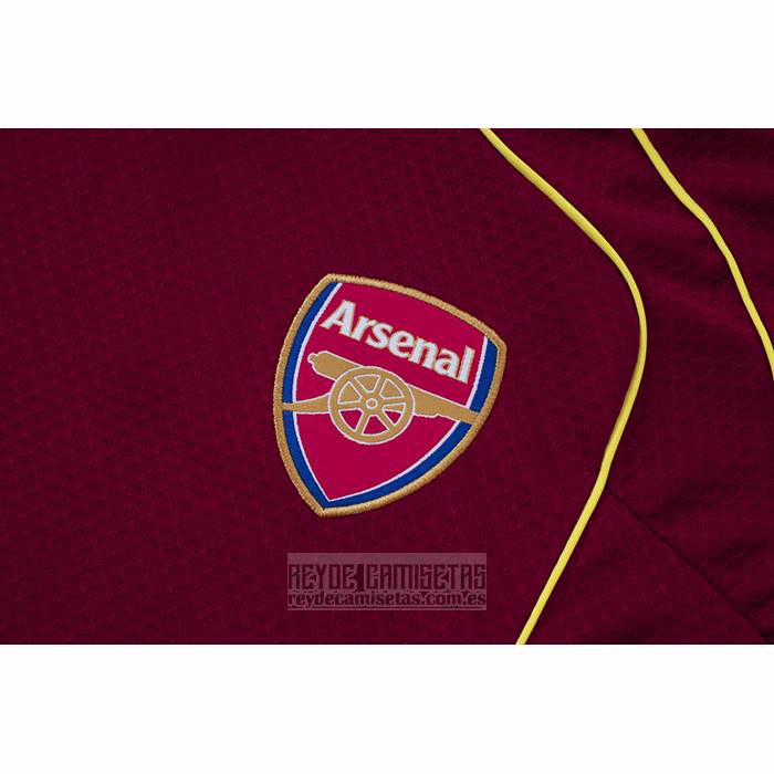 Chandal del Arsenal Manga Corta 2025-2026 Rojo - Pantalon Corto